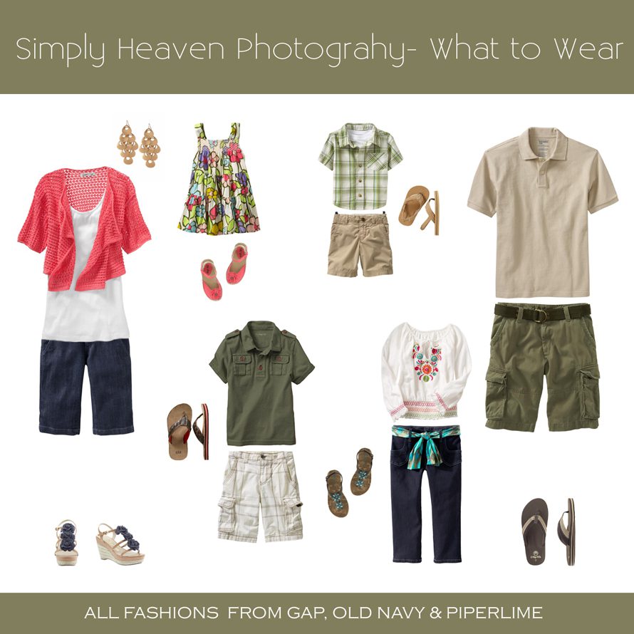 What to Wear to your Summer Session Fayetteville NC Family