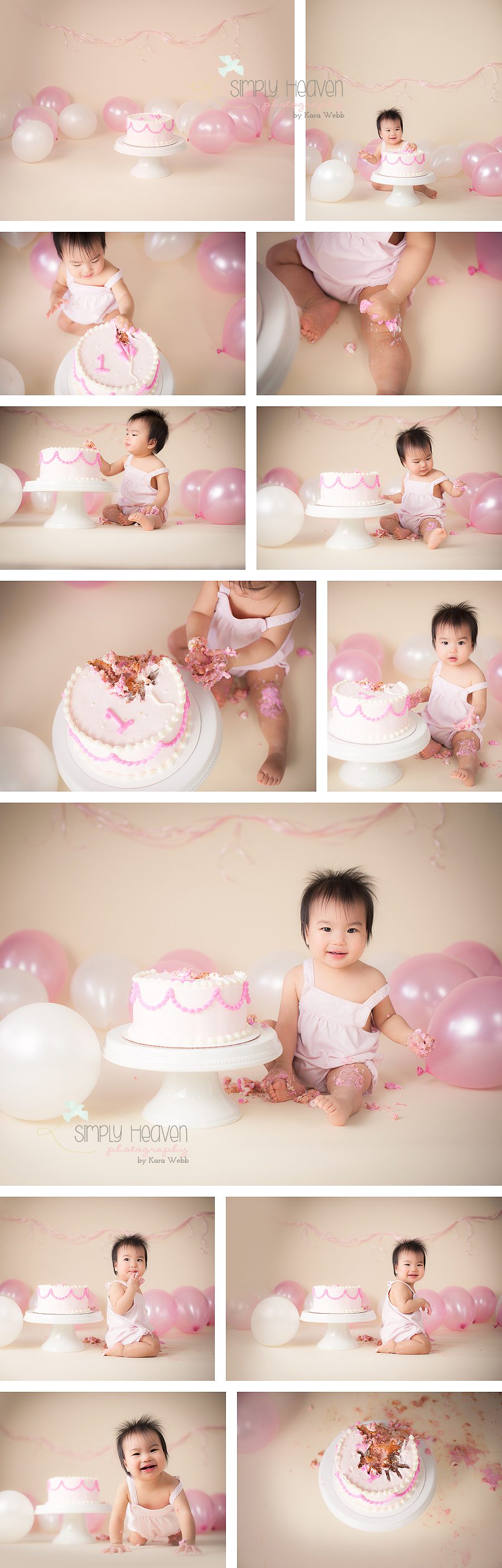 Fayetteville cake smash photographer