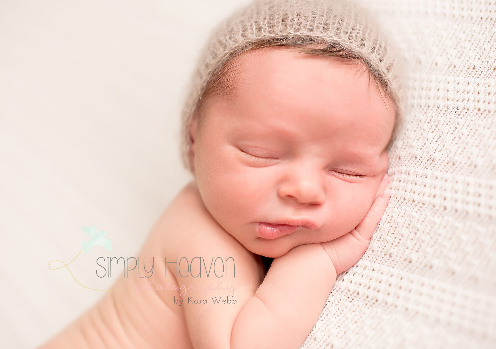 closeup picture of a newborn baby boy