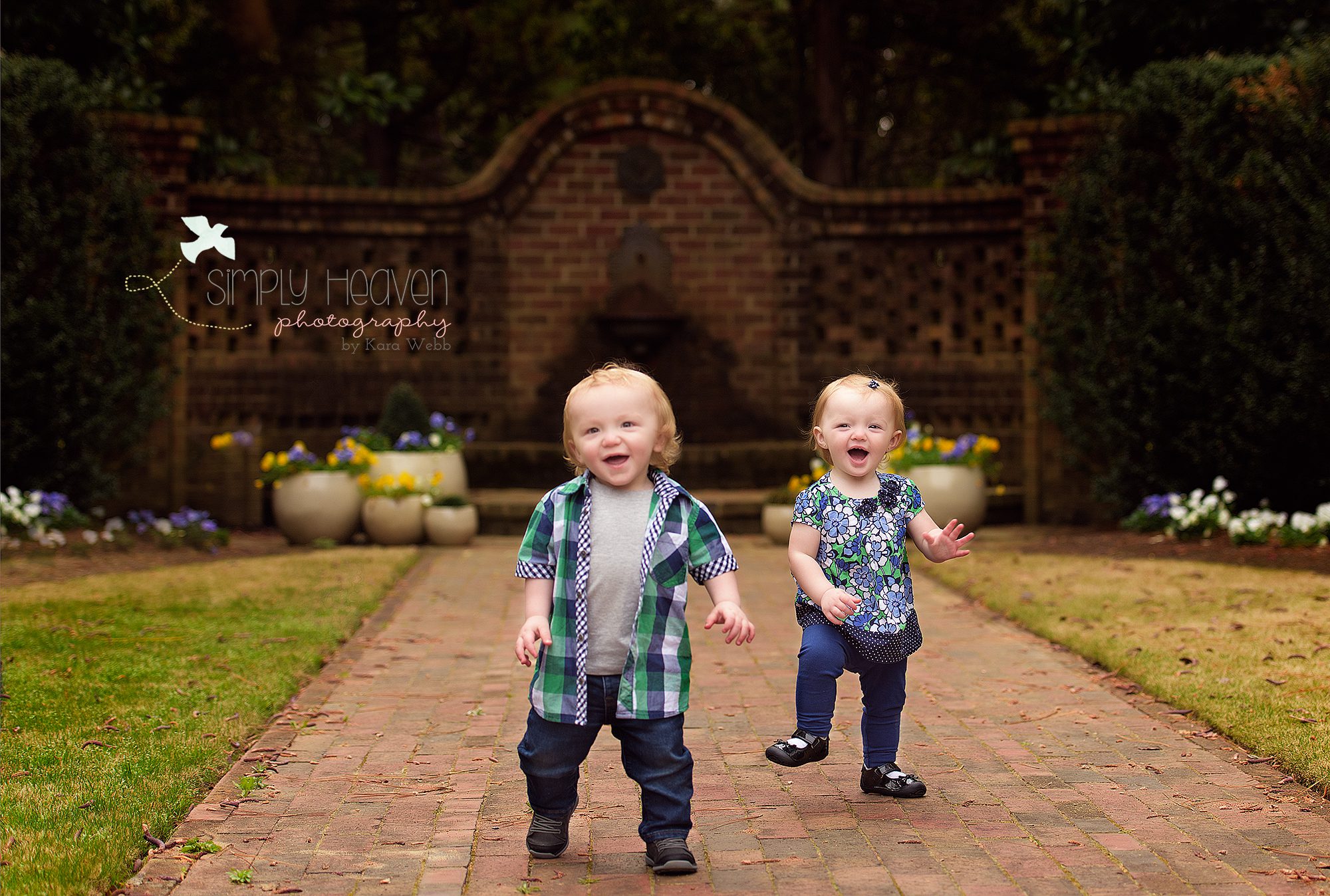 matching twin outfits